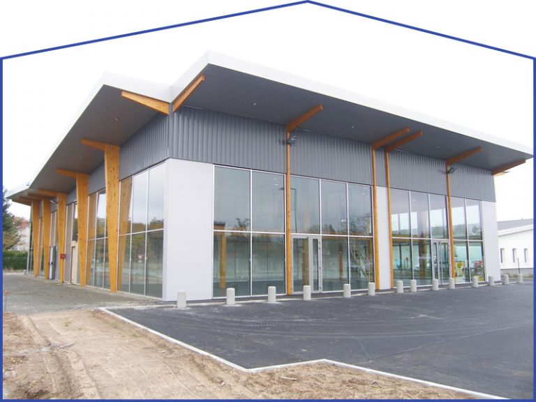 Construction de bâtiments industriels à Angers